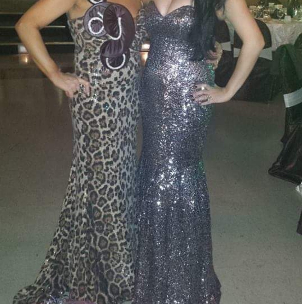 Shail K Sequin Mermaid Prom Dress